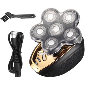 GreenZech (Shaver+Cable+Brush) 8D Floating Heads Electric Shaver IPX6 Waterproof Dry Wet D GreenZech (Shaver+Cable+Brush) 8D Floating Heads Electric Shaver IPX6 Waterproof Dry Wet D