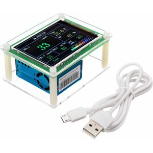 GreenZech PM1.0 PM2.5 PM10 Module Air Quality Dust Sensor Tester with 2.8 Inch LCD Display GreenZech PM1.0 PM2.5 PM10 Module Air Quality Dust Sensor Tester with 2.8 Inch LCD Display