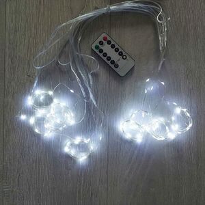 GreenZech (White) Waterproof 300 LED Curtain Lights String Fairy Light Birthday Wedding Ho GreenZech (White) Waterproof 300 LED Curtain Lights String Fairy Light Birthday Wedding Ho