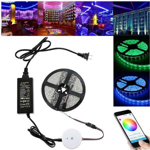 GreenZech (US Plug) 5M 60W SMD5050 Waterproof bluetooth APP Control RGB LED Flexible Strip GreenZech (US Plug) 5M 60W SMD5050 Waterproof bluetooth APP Control RGB LED Flexible Strip