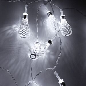 GreenZech (Pure White) Battery Operated 2.2M 20LEDs Moroccan Bulbs Fairy String Lights for GreenZech (Pure White) Battery Operated 2.2M 20LEDs Moroccan Bulbs Fairy String Lights for