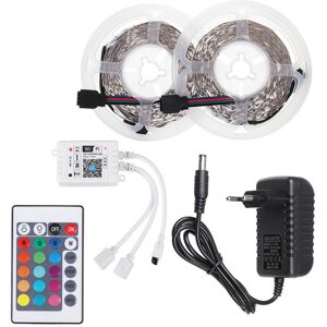 GreenZech (EU Plug, 10M) 5M/10M 2835 RGB LED Strip Light: 600 LEDs, Non-Waterproof, DC12V GreenZech (EU Plug, 10M) 5M/10M 2835 RGB LED Strip Light: 600 LEDs, Non-Waterproof, DC12V