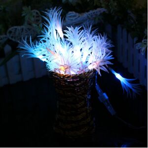 GreenZech (Blue, EU Standard) Gardening 10M 38LED String Light Seaweed Shape Holiday Garde GreenZech (Blue, EU Standard) Gardening 10M 38LED String Light Seaweed Shape Holiday Garde