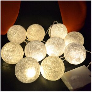 GreenZech (Warm White, EU Standard) Gardening 5M 20LED String Light Cotton Shape Holiday G GreenZech (Warm White, EU Standard) Gardening 5M 20LED String Light Cotton Shape Holiday G