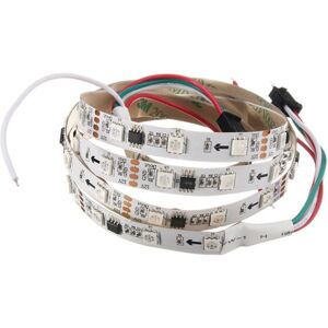 GreenZech (White) 1M LED Strip 30 SMD 5050 RGB Dream Color waterproof IP65 DC 12V GreenZech (White) 1M LED Strip 30 SMD 5050 RGB Dream Color waterproof IP65 DC 12V