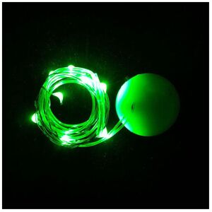 GreenZech (Green) Battery Powered Mini 1M 10LEDs Copper Wire Fairy String Light for Christ GreenZech (Green) Battery Powered Mini 1M 10LEDs Copper Wire Fairy String Light for Christ