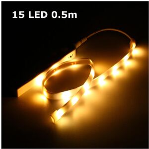 GreenZech (0.5m) Battery Powered SMD2835 15/30/45LEDs PIR Motion Sensor Strip Cabinet Clos GreenZech (0.5m) Battery Powered SMD2835 15/30/45LEDs PIR Motion Sensor Strip Cabinet Clos