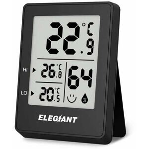 GreenZech (Black) Digital Thermometer Hygrometer Home Electronic Indoor Outdoor Hygrometer GreenZech (Black) Digital Thermometer Hygrometer Home Electronic Indoor Outdoor Hygrometer