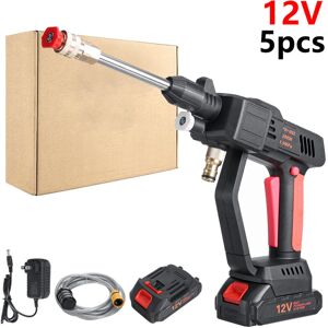 GreenZech (12V 5PCS) 3L/Min 2000mAh High Pressure Washer Car Washing Machine Water Spray G GreenZech (12V 5PCS) 3L/Min 2000mAh High Pressure Washer Car Washing Machine Water Spray G