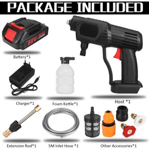 GreenZech (One Battery) 1500W 60Bar High Pressure Cordless Car Washer Spray Guns Water Cle GreenZech (One Battery) 1500W 60Bar High Pressure Cordless Car Washer Spray Guns Water Cle