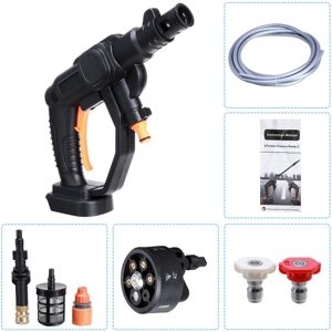GreenZech (Two Batteries, EU Plug) 21V Cordless High Pressure Cleaner Car Washer Spray Gun GreenZech (Two Batteries, EU Plug) 21V Cordless High Pressure Cleaner Car Washer Spray Gun
