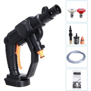 GreenZech (Two Batteries, US Plug) 21V Cordless High Pressure Cleaner Car Washer Spray Gun GreenZech (Two Batteries, US Plug) 21V Cordless High Pressure Cleaner Car Washer Spray Gun