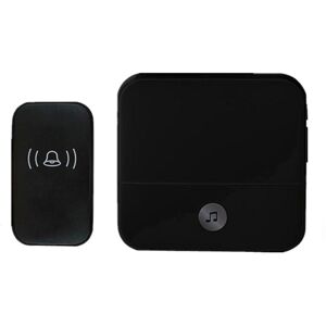 GreenZech (Black, EU Plug) 52 Chime Wireless Door Bell Home Plug In Waterproof Cordless Do GreenZech (Black, EU Plug) 52 Chime Wireless Door Bell Home Plug In Waterproof Cordless Do