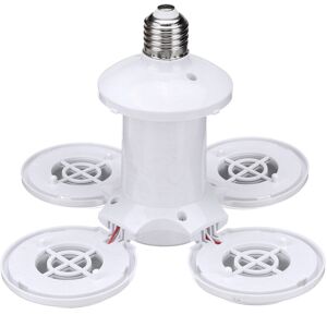 GreenZech (White) 50W E27 Football LED Garage Lamp Workshop Folding Light Deformable Ceil GreenZech (White) 50W E27 Football LED Garage Lamp Workshop Folding Light Deformable Ceil