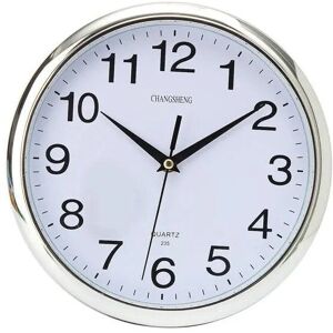 GreenZech (Silver) Quartz Large Vintage Round Modern Home Bedroom Retro Time Kitchen Wall GreenZech (Silver) Quartz Large Vintage Round Modern Home Bedroom Retro Time Kitchen Wall