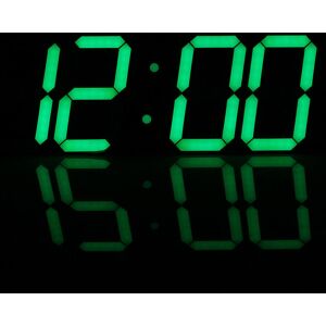 GreenZech (Green) Super Large Digital Wall Clocks LED Alarm Clock Countdown Timer Remote C GreenZech (Green) Super Large Digital Wall Clocks LED Alarm Clock Countdown Timer Remote C