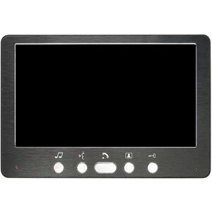 GreenZech (Indoor Unit) 7 inch Door Video Phone 1 Monitor 1 Outdoor Doorbell HD Camera Inf GreenZech (Indoor Unit) 7 inch Door Video Phone 1 Monitor 1 Outdoor Doorbell HD Camera Inf