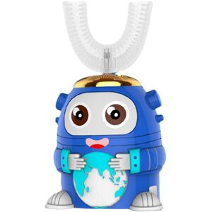 GreenZech (Blue Astronaut 2-6Age) 360 U Shape Sonic Electric Toothbrush Kids Five Cleaning GreenZech (Blue Astronaut 2-6Age) 360 U Shape Sonic Electric Toothbrush Kids Five Cleaning