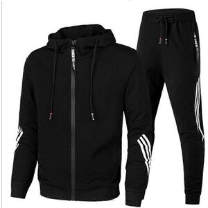 Unbranded (XL, black) Fashion Men's Hooded Sweater + Sports Pants Autumn And Winter Casual Unbranded (XL, black) Fashion Men's Hooded Sweater + Sports Pants Autumn And Winter Casual