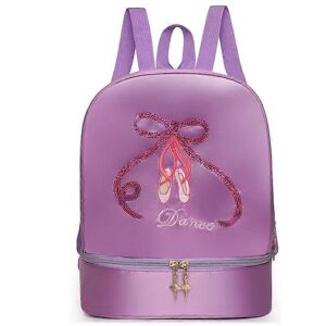 Unbranded (Purple) Girls dance backpack Latin ballet school bag independent shoe warehouse Unbranded (Purple) Girls dance backpack Latin ballet school bag independent shoe warehouse