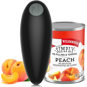 Unbranded (black) Electric Can Opener, Open Your Cans with A Simple Unbranded (black) Electric Can Opener, Open Your Cans with A Simple
