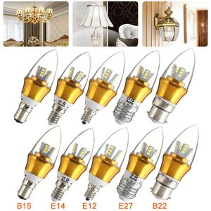 GreenZech (White, E12) 10W 220V Dimmable LED Candle Shape Light Bulb for Home Chandeliers GreenZech (White, E12) 10W 220V Dimmable LED Candle Shape Light Bulb for Home Chandeliers