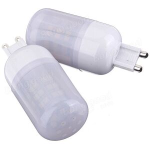 GreenZech (White) G9 3.5W 48 SMD 3528 AC 220V LED Corn Light Bulbs With Frosted Cover GreenZech (White) G9 3.5W 48 SMD 3528 AC 220V LED Corn Light Bulbs With Frosted Cover
