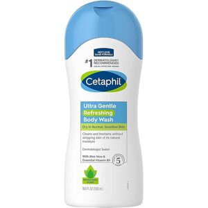 Cetaphil Ultra Gentle Body Wash Refreshing Scent 16.9 Ounce (Pack of 3) Cetaphil Ultra Gentle Body Wash Refreshing Scent 16.9 Ounce (Pack of 3)