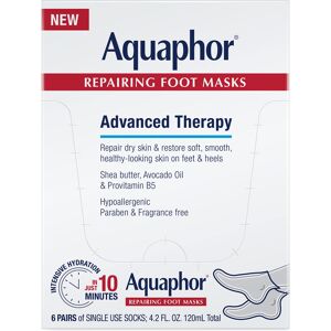 Aquaphor Repairing Foot Masks Moisturizing Socks for Dry Feet Hydrating Foot C Aquaphor Repairing Foot Masks Moisturizing Socks for Dry Feet Hydrating Foot C