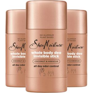 Shea Moisture SheaMoisture Invisible Deo Stick Coconut & Hibiscus 3count Whole Body Plant Base Shea Moisture SheaMoisture Invisible Deo Stick Coconut & Hibiscus 3count Whole Body Plant Base