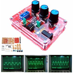 GreenZech Signal Function Generator DIY Kits + Case Sine Triangle Square XR2206 1Hz-1MHz GreenZech Signal Function Generator DIY Kits + Case Sine Triangle Square XR2206 1Hz-1MHz