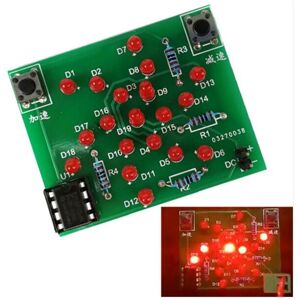 GreenZech DC 5V DIY Electronic Windmill Training Module Kit Speed Adjustable MCU Course De GreenZech DC 5V DIY Electronic Windmill Training Module Kit Speed Adjustable MCU Course De