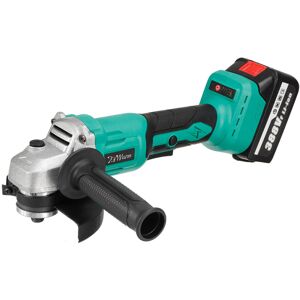 GreenZech (One Battery, EU Plug) 1000W 125mm Brushless Angle Grinder Cordless Electric Gri GreenZech (One Battery, EU Plug) 1000W 125mm Brushless Angle Grinder Cordless Electric Gri
