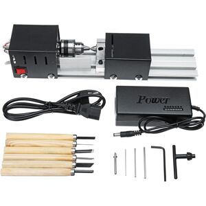 GreenZech 100W Mini Lathe Beads Machine Polisher Table Saw Multi Functional DIY Wood Lathe GreenZech 100W Mini Lathe Beads Machine Polisher Table Saw Multi Functional DIY Wood Lathe