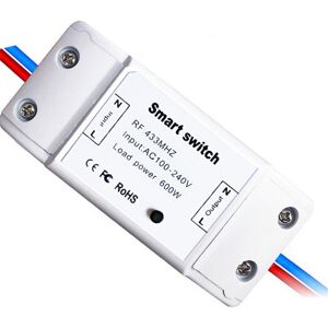 GreenZech (RF433) Wireless Wifi Tactile Smart Switch Lighting Remote Control 433 MHz Recei GreenZech (RF433) Wireless Wifi Tactile Smart Switch Lighting Remote Control 433 MHz Recei