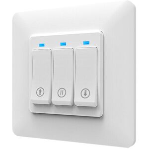 GreenZech (Black) WiFi Smart Push Button Curtain Roller Blinds Shutter Switch Tuya Remote GreenZech (Black) WiFi Smart Push Button Curtain Roller Blinds Shutter Switch Tuya Remote