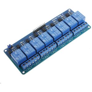 GreenZech 5Pcs 5V 8 Channel Relay Module Board PIC AVR DSP ARM GreenZech 5Pcs 5V 8 Channel Relay Module Board PIC AVR DSP ARM
