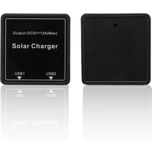 GreenZech DIY Solar Wire Box 5-20V to 5V 3A Regulator Solar Double USB Junction Box For So GreenZech DIY Solar Wire Box 5-20V to 5V 3A Regulator Solar Double USB Junction Box For So