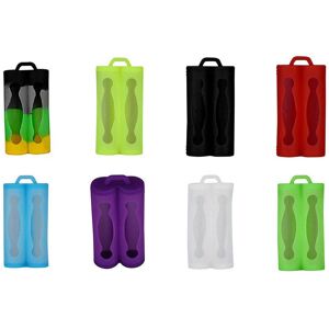 GreenZech (Camouflage) 18650 Dual Battery Silicone Cases Protective Covers Colorful Soft R GreenZech (Camouflage) 18650 Dual Battery Silicone Cases Protective Covers Colorful Soft R