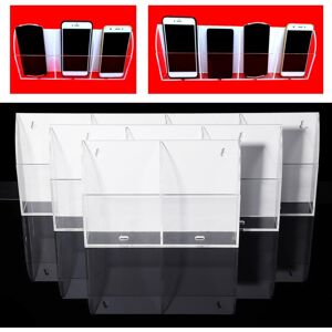 GreenZech (3 Cases) TV Air Conditioner Remote Control Holder 2-4 Case Acrylic Wall Mount S GreenZech (3 Cases) TV Air Conditioner Remote Control Holder 2-4 Case Acrylic Wall Mount S