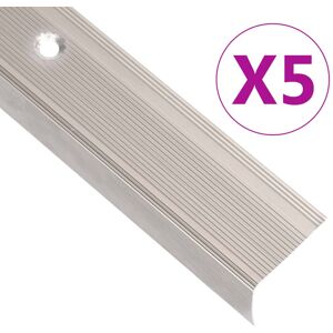 (champagne, 90 cm (5 pcs)) vidaXL 5x Stair Nosings L Aluminium Multi Sizes Multi (champagne, 90 cm (5 pcs)) vidaXL 5x Stair Nosings L Aluminium Multi Sizes Multi