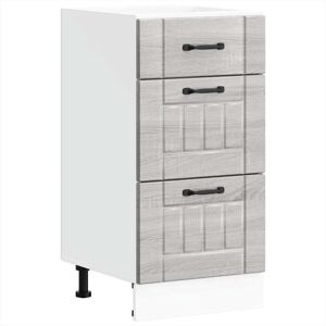 (grey sonoma, 40 x 46 x 81.5 cm) vidaXL Oven Cabinets Kitchen Cabinet Oven Unit (grey sonoma, 40 x 46 x 81.5 cm) vidaXL Oven Cabinets Kitchen Cabinet Oven Unit