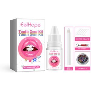 Unbranded Eelhope Tooth Gem Kit, European And American Style Hip Hop Style Dental Drill Je Unbranded Eelhope Tooth Gem Kit, European And American Style Hip Hop Style Dental Drill Je