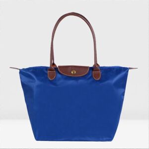 Unbranded (L(52x32x20cm), Royal Blue) Classic Solid Color Lady Oxford Cloth Shopping Bag N Unbranded (L(52x32x20cm), Royal Blue) Classic Solid Color Lady Oxford Cloth Shopping Bag N