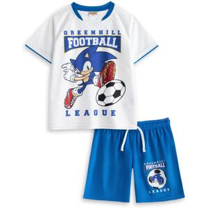 (6-7 Years) Sonic the Hedgehog Football Kit (Boys White) (6-7 Years) Sonic the Hedgehog Football Kit (Boys White)
