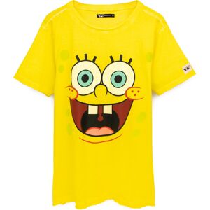 (X-Large) SpongeBob SquarePants Short Sleeved T-Shirt (Mens Yellow) (X-Large) SpongeBob SquarePants Short Sleeved T-Shirt (Mens Yellow)