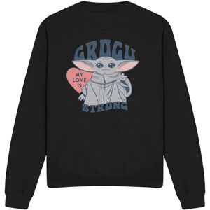 (M, Black) Star Wars: The Mandalorian Unisex Adult My Love Is Strong Baby Yoda S (M, Black) Star Wars: The Mandalorian Unisex Adult My Love Is Strong Baby Yoda S