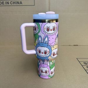 Unbranded 40oz Barbie Pink Stainless Steel Tumbler with Straw, Large Capacity Vacuum Insul Unbranded 40oz Barbie Pink Stainless Steel Tumbler with Straw, Large Capacity Vacuum Insul