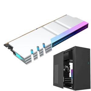 Unbranded (Silver) Computer Cooling Vest 5V Heat Cooler with Addressable LED - 3Pin Radi Unbranded (Silver) Computer Cooling Vest 5V Heat Cooler with Addressable LED - 3Pin Radi