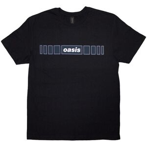 (Black, Large) Oasis T-Shirt: Horizontal Bars Logo (Black) (Black, Large) Oasis T-Shirt: Horizontal Bars Logo (Black)